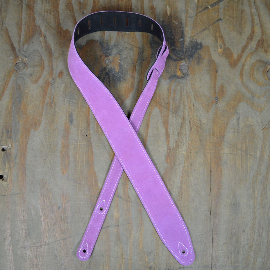 lilac guitar strap