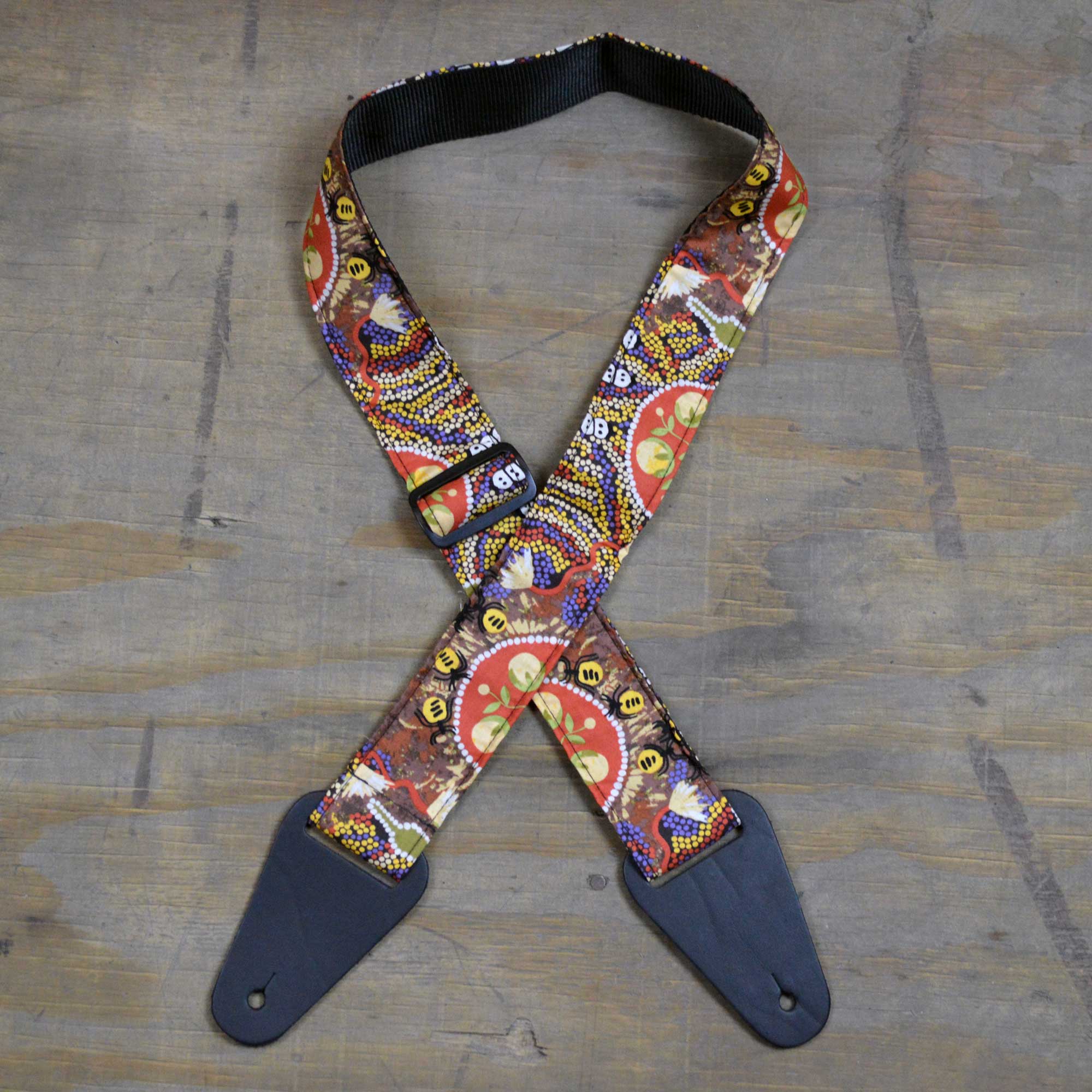 aboriginal guitar straps