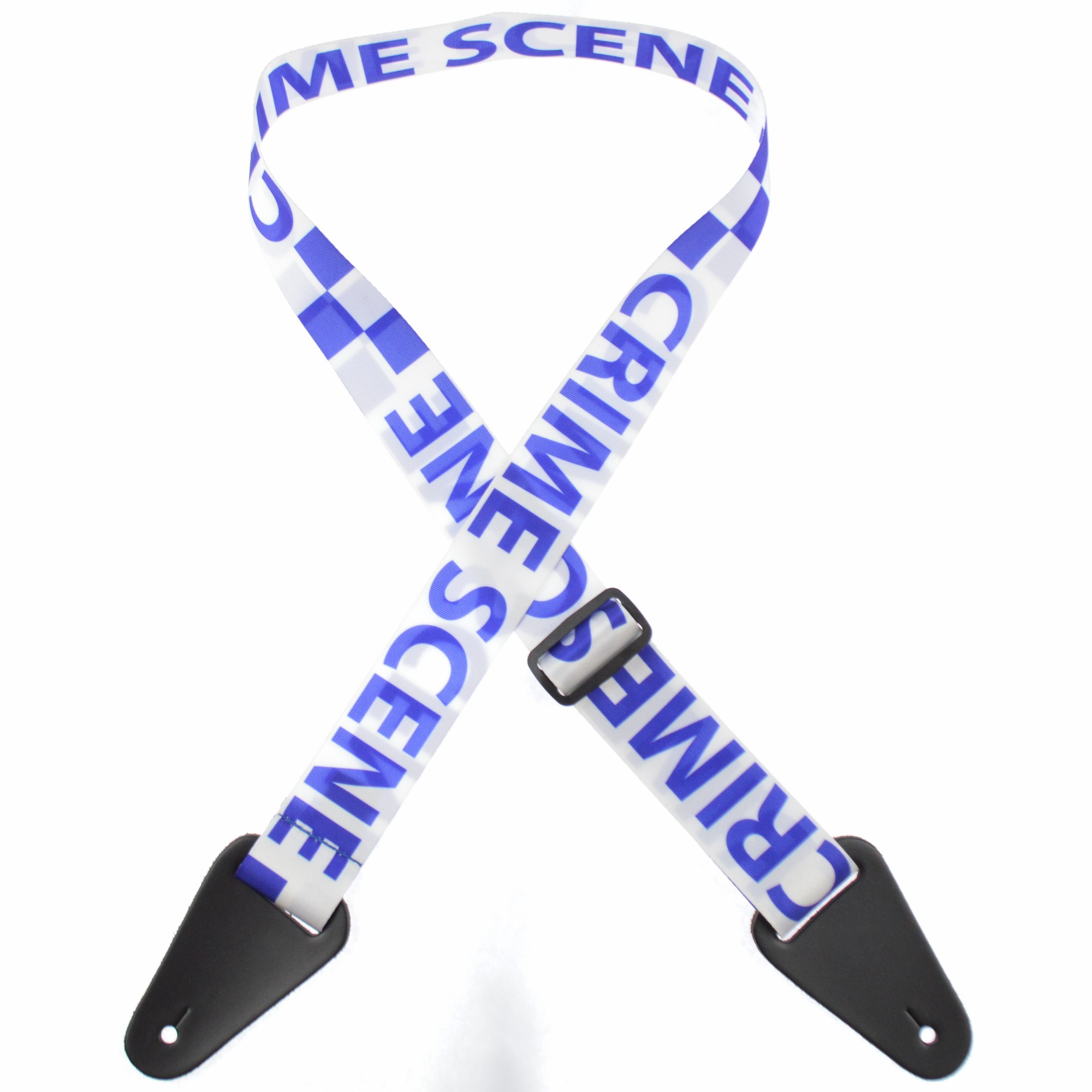 crime scene guitar strap